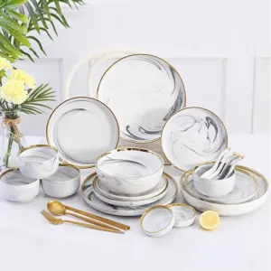 ديكور منزلي فاخر للزفاف والعشاء والحفلات أواني طعام أدوات - Luxury Home Decor Wedding Dinner Party Dinnerware
