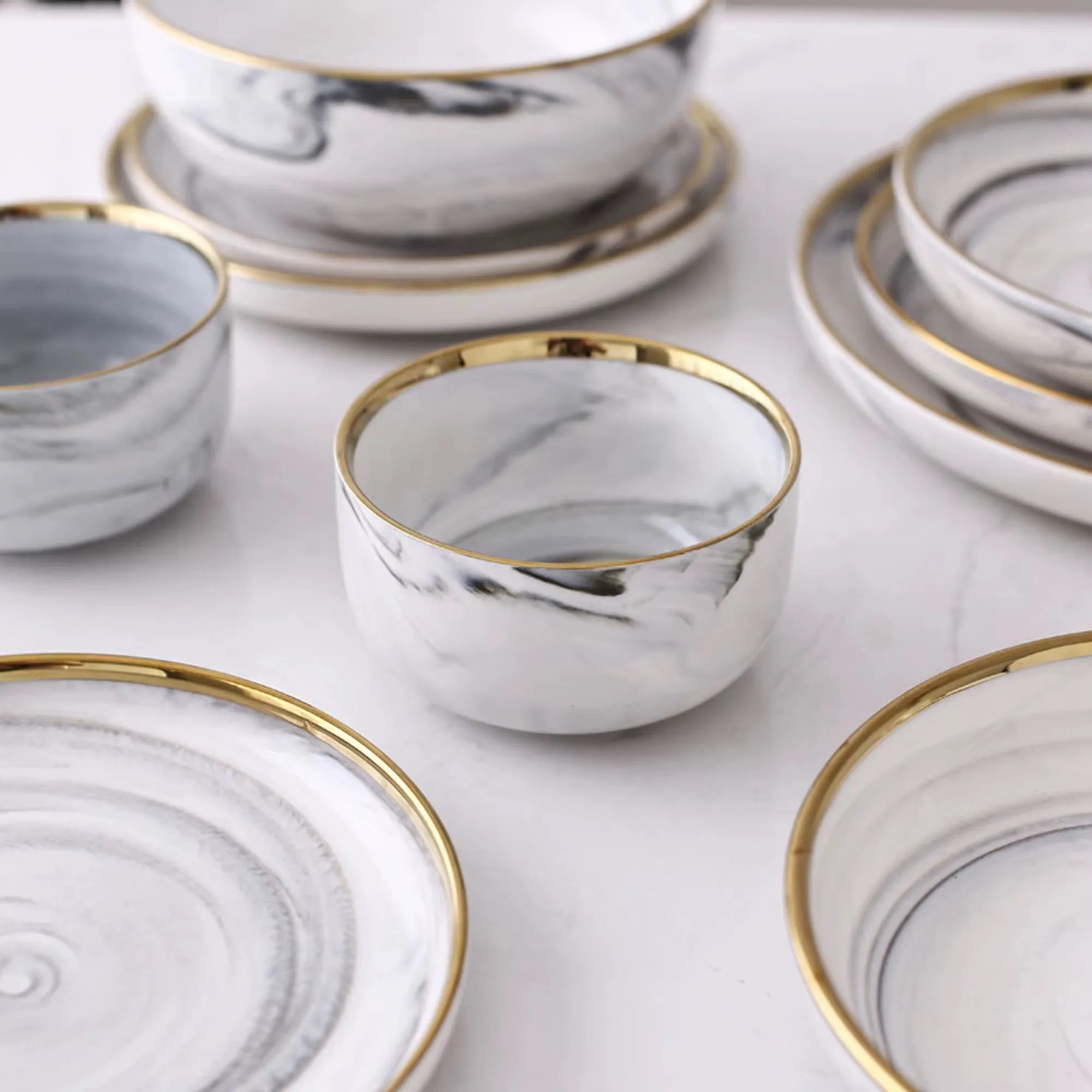 ديكور منزلي فاخر للزفاف والعشاء والحفلات أواني طعام أدوات - Luxury Home Decor Wedding Dinner Party Dinnerware