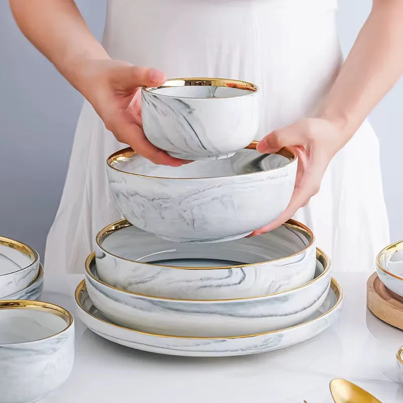 ديكور منزلي فاخر للزفاف والعشاء والحفلات أواني طعام أدوات - Luxury Home Decor Wedding Dinner Party Dinnerware
