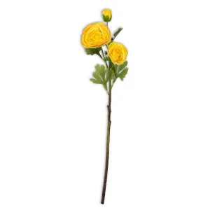 25" Real Touch Triple Yellow Bloom