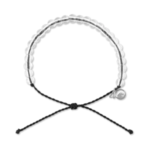 4ocean Shark Black Beaded Bracelet