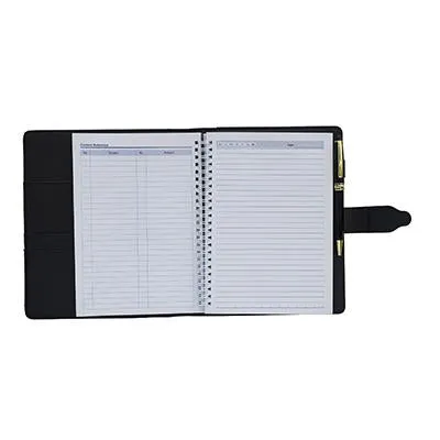 A5 Band Folder with Wire-O Notebook