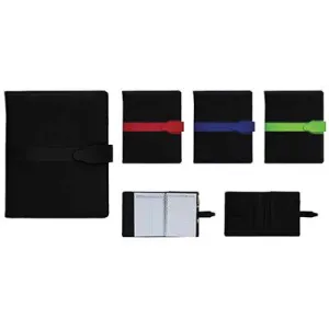 A5 Band Folder with Wire-O Notebook