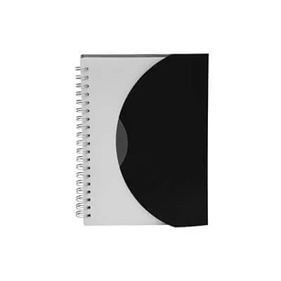 A5 Size Plastic Cover Notebook