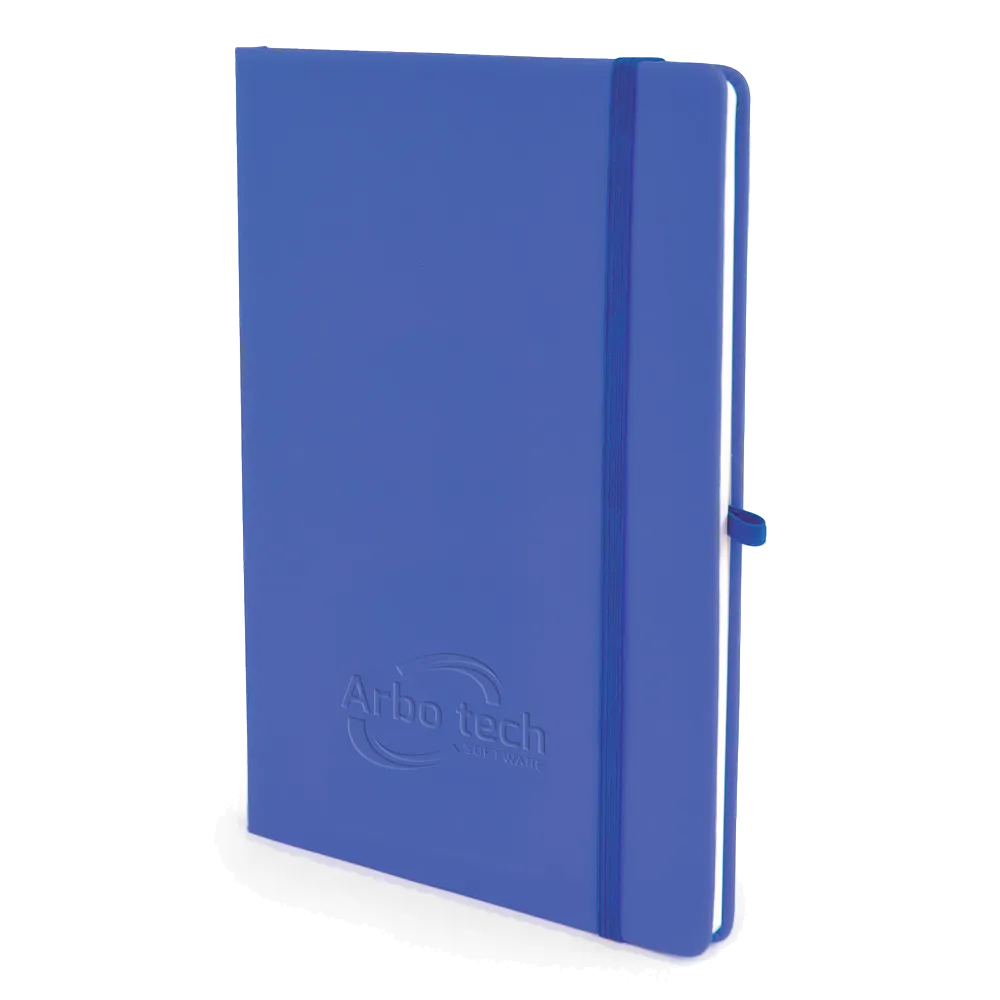 A5 Soft PU Notebooks - Debossed
