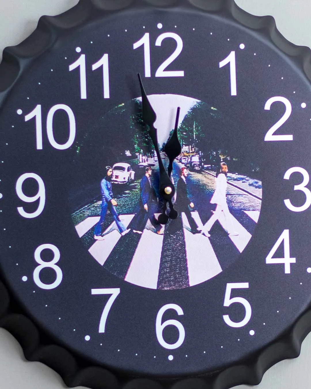 'Abbey Road' Bottle Cap Wall Clock