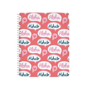 Aloha and Mahalo Keiki Spiral Notebook