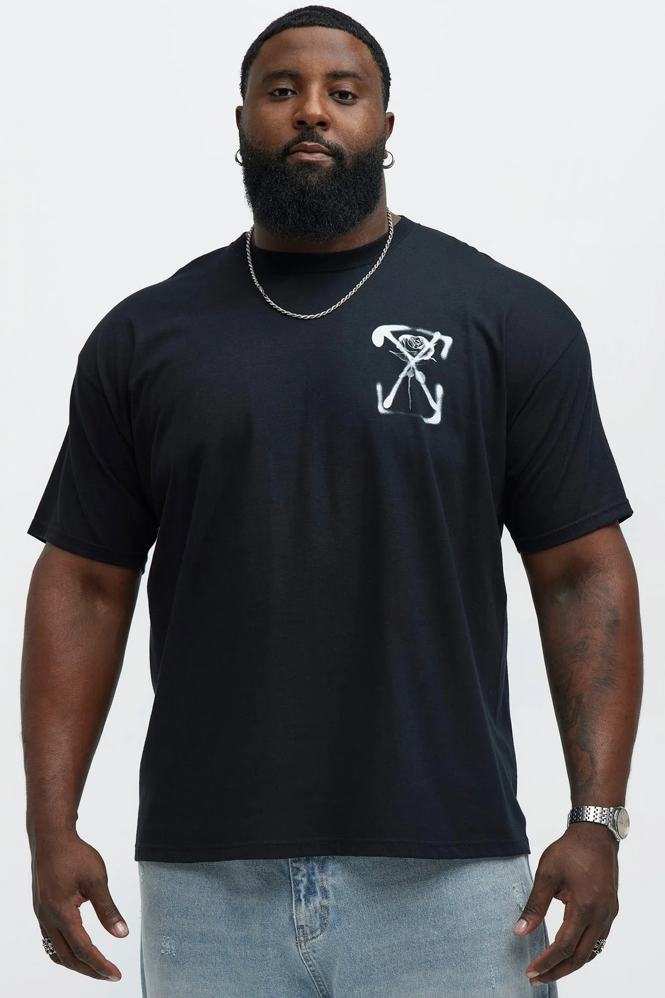 Artistic Rebellion Short Sleeve Tee - Black