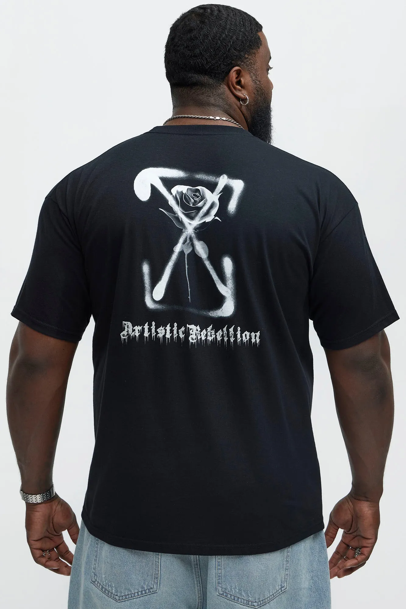 Artistic Rebellion Short Sleeve Tee - Black