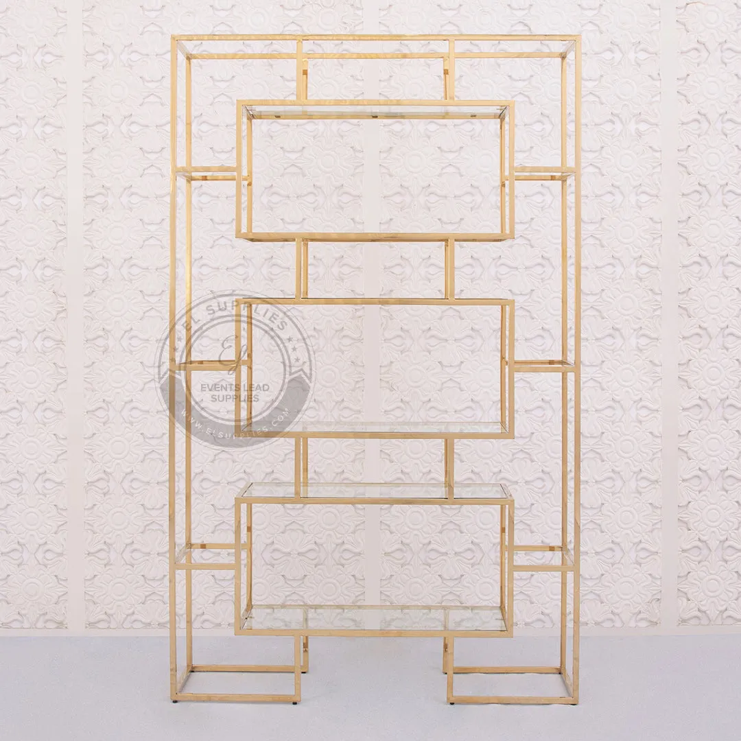 AUGUSTA Bar Rack Shelf Gold