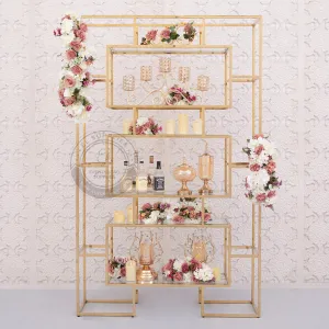 AUGUSTA Bar Rack Shelf Gold