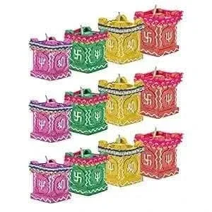 BB BACKBENCHERS Tulsi Diya for Diwali Decoration ( pack of 12 )