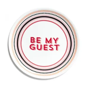 BE MY GUEST PIZZA PLATE