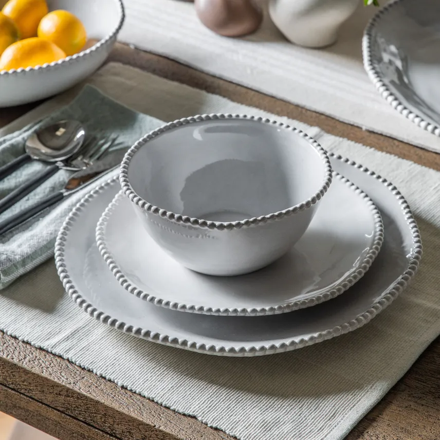 Beaded Dinner Plate (Set of 4)