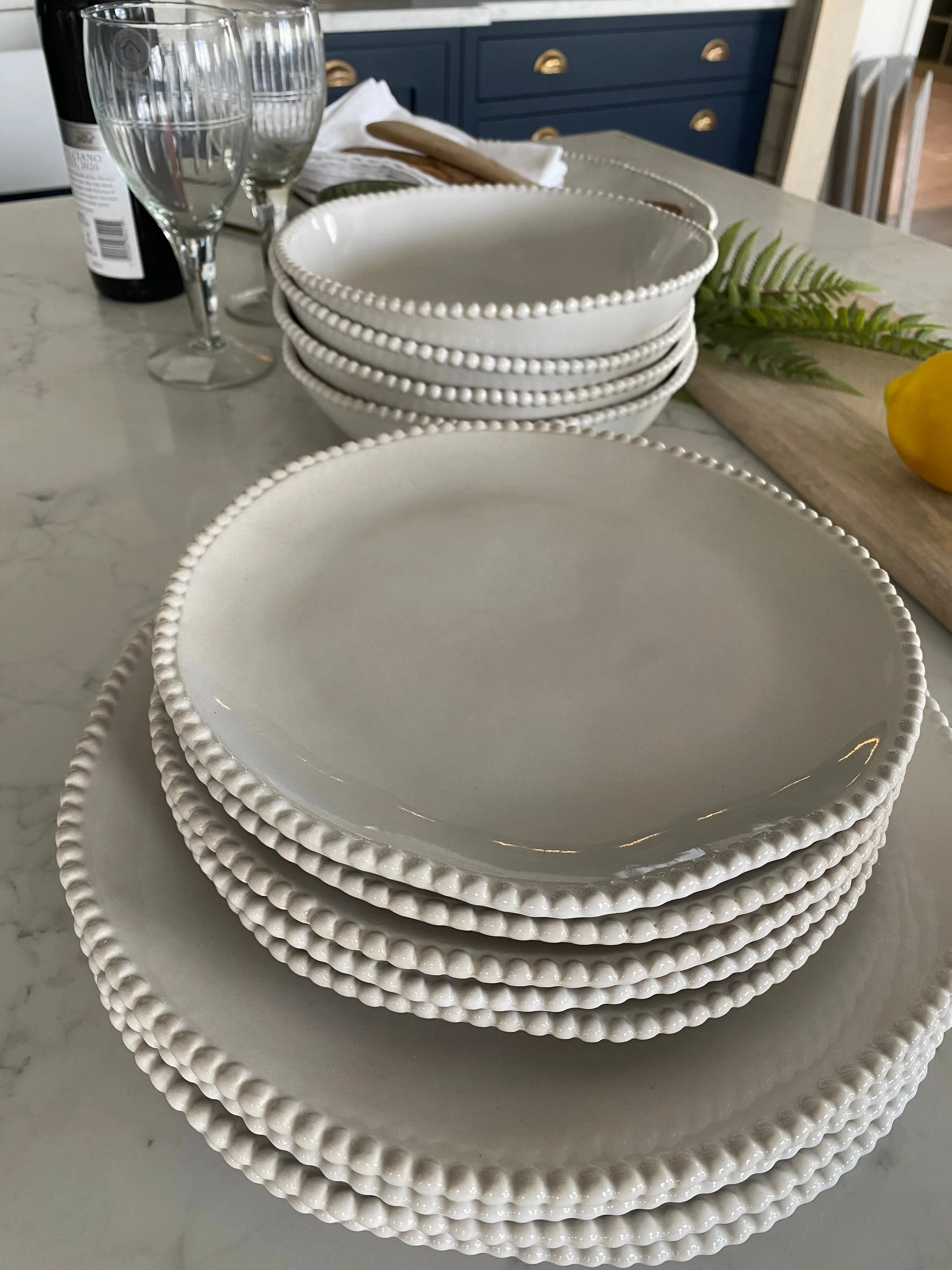Beaded Dinner Plate (Set of 4)