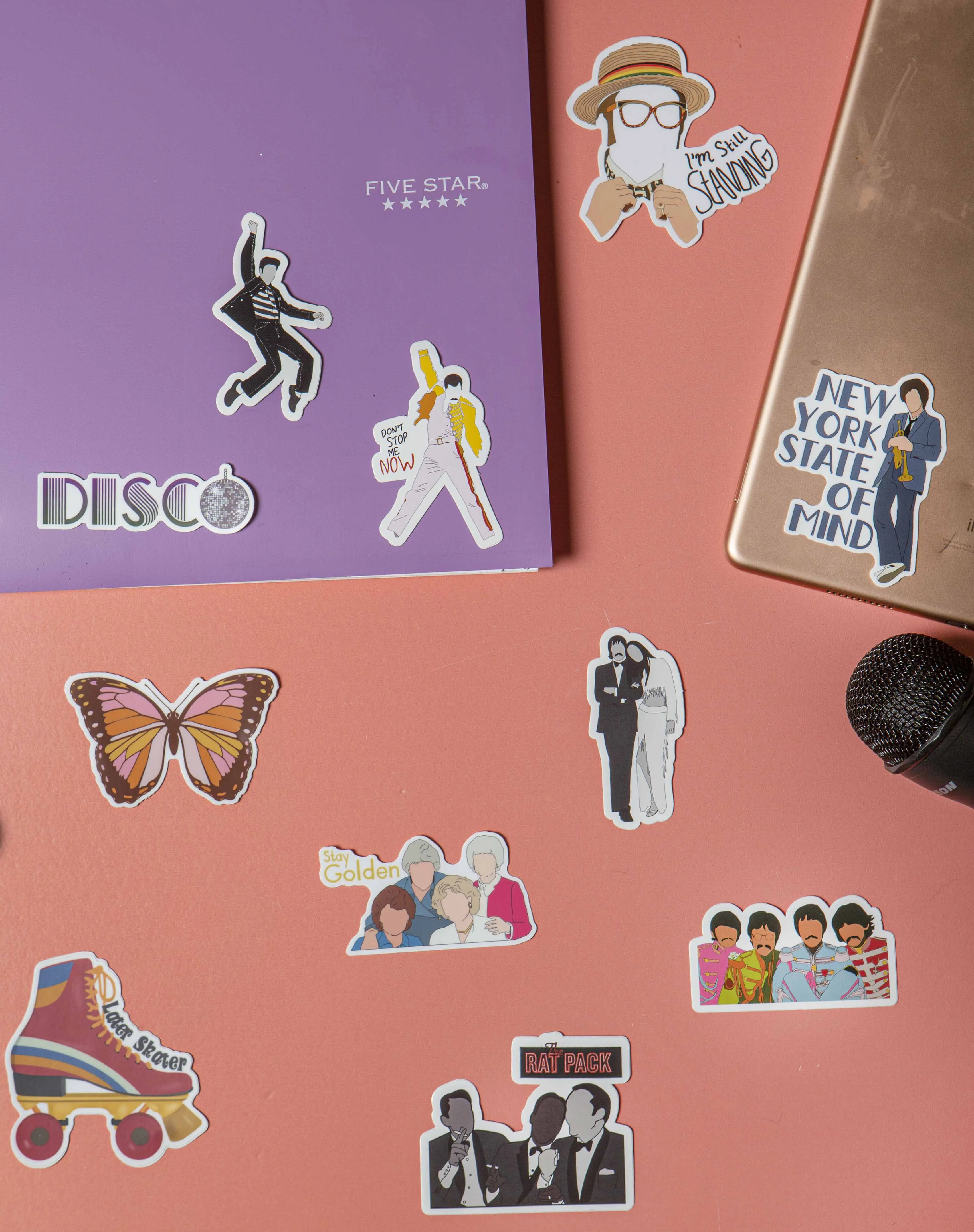 Beatles Sgt Pepper Vinyl Sticker