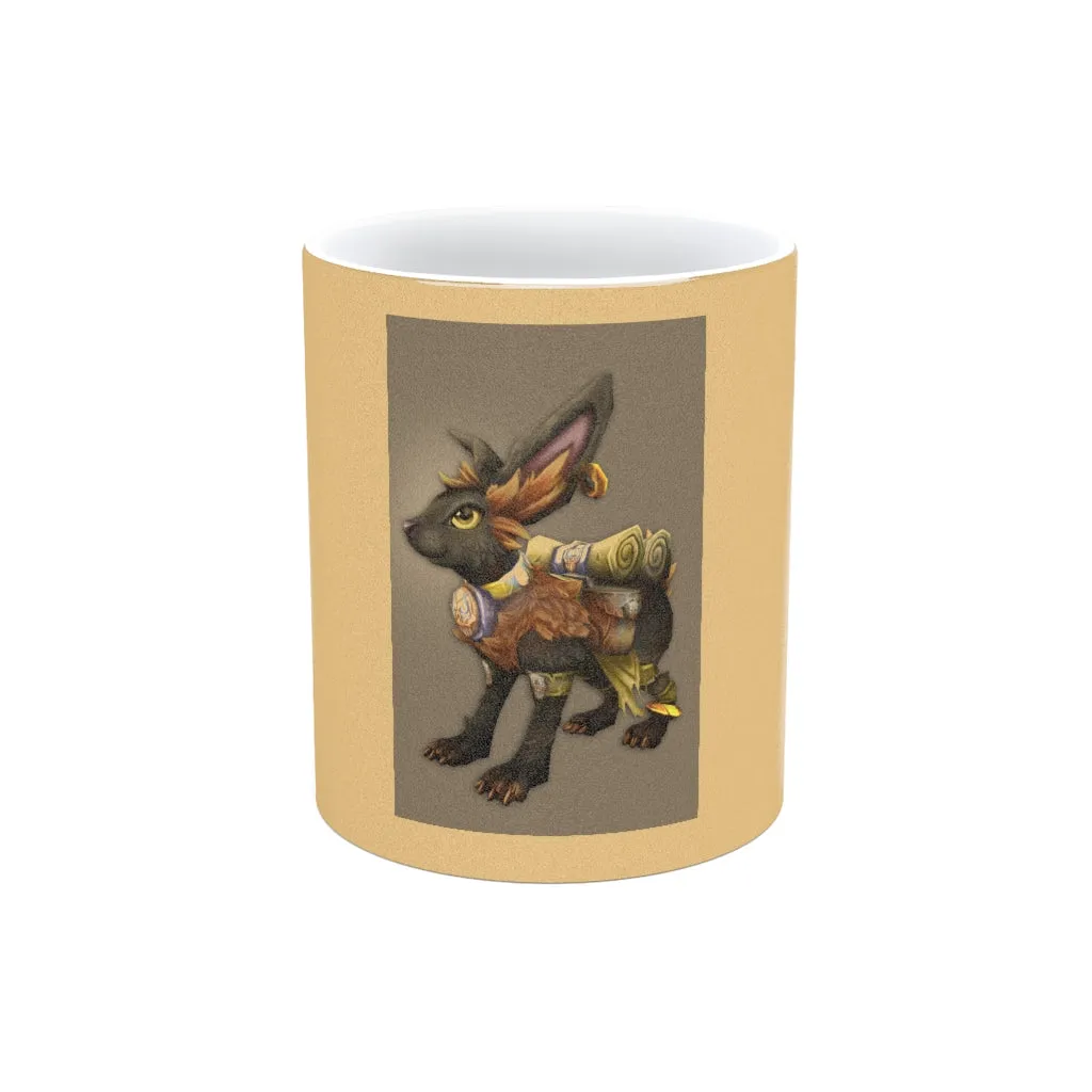 Black Amara Metallic Mug (Silver / Gold)