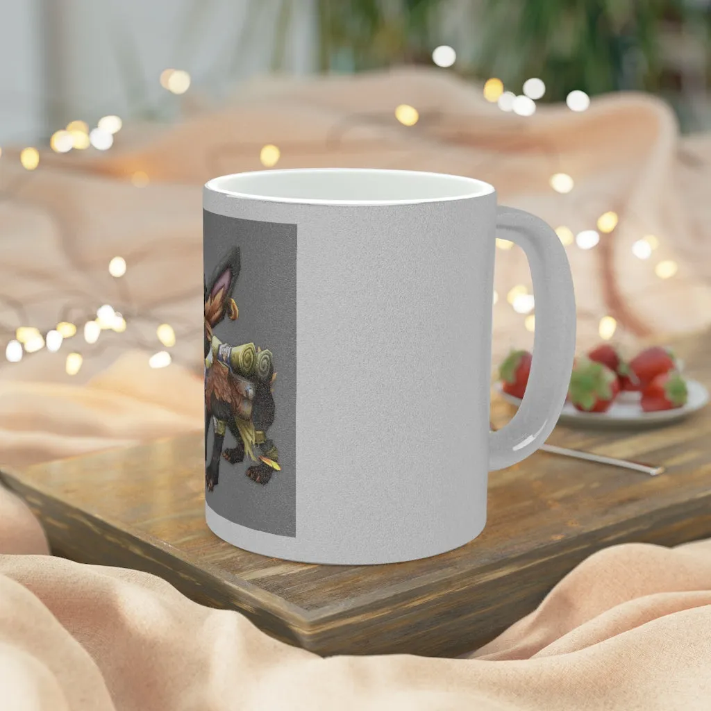 Black Amara Metallic Mug (Silver / Gold)
