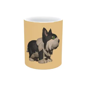 Black Dog Metallic Mug (Silver / Gold)