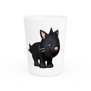 Black Kitty Shot Glass