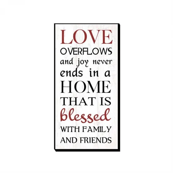 'Blessed Home' Plaque