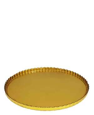 Borcam Cake Plate - Gold