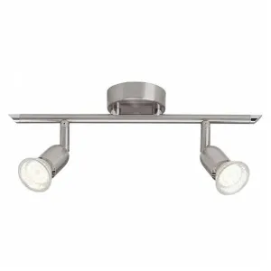 Brilliant 2 Light 6W Loona LED Spotlight - Iron | G28813/13