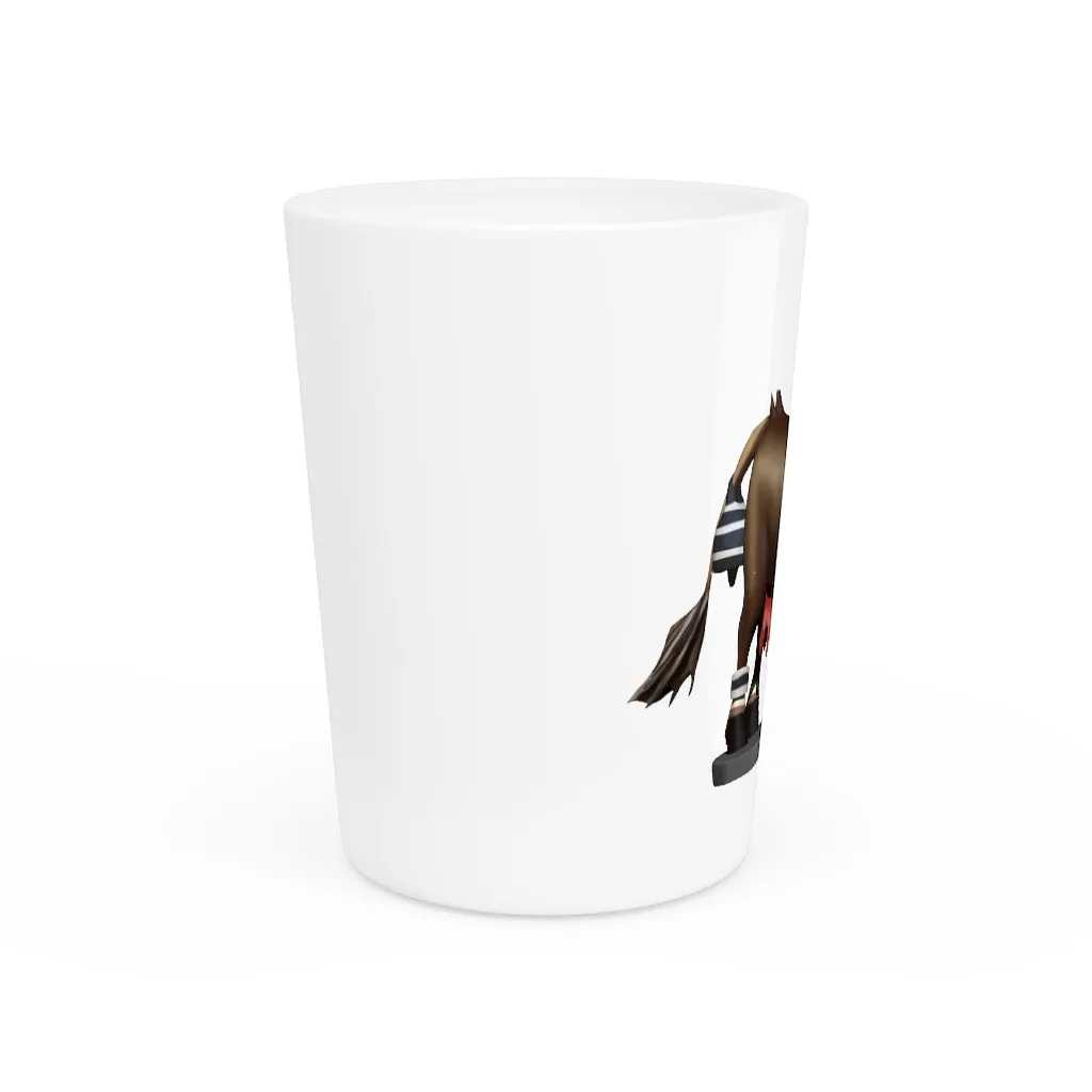 Brown Cow Shot Glass