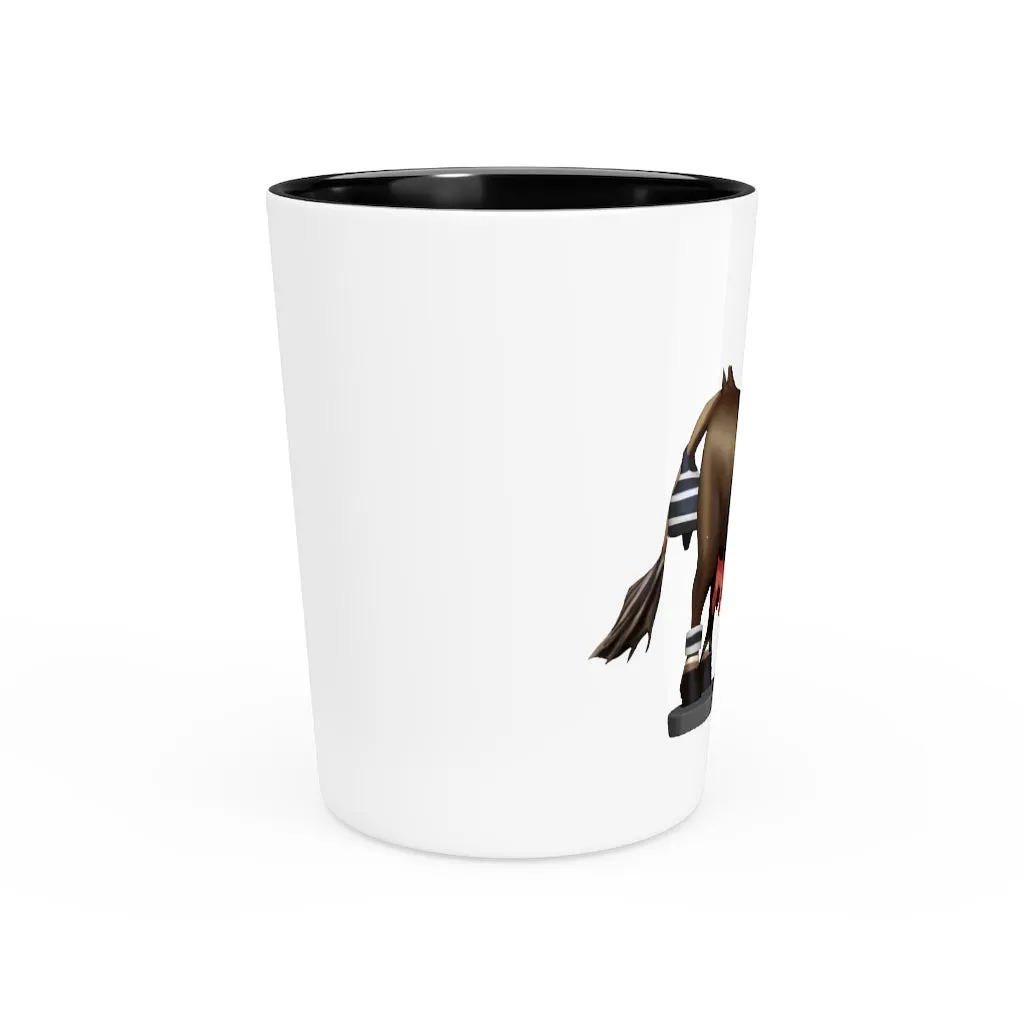 Brown Cow Shot Glass