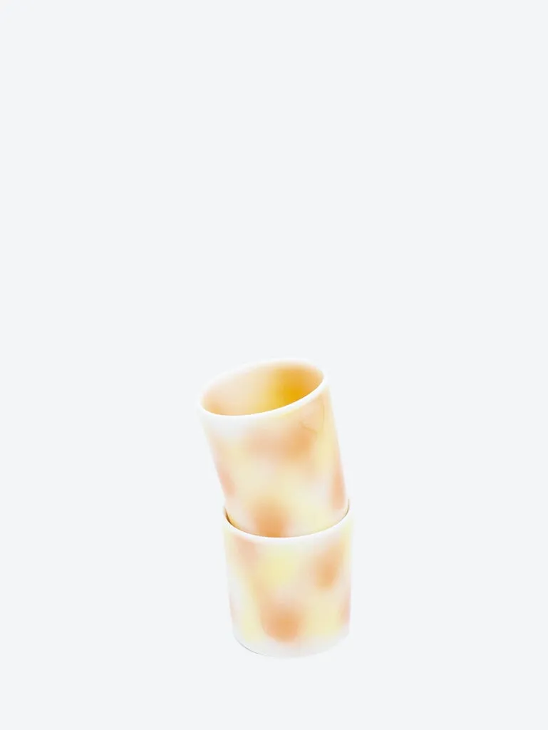 Bulle cup sunshine terrazzo