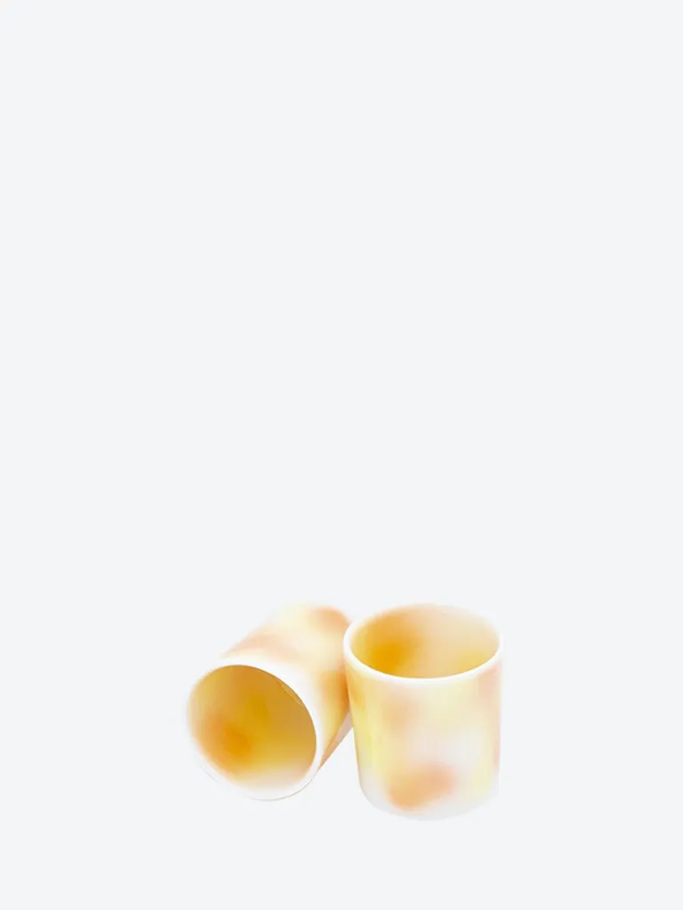 Bulle cup sunshine terrazzo