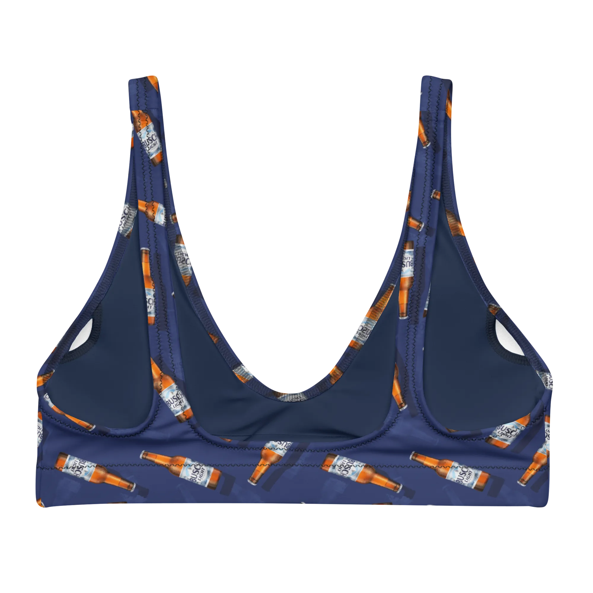 Busch Light Bottles Bikini Top