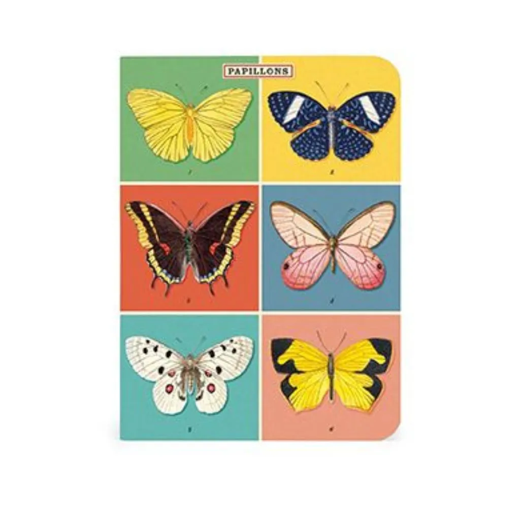 Butterflies Mini Notebooks - Set of Three