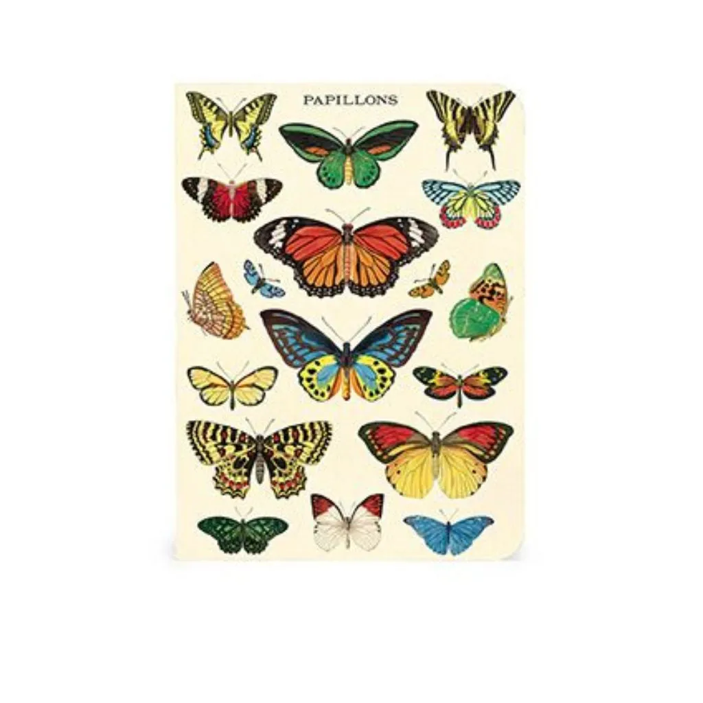 Butterflies Mini Notebooks - Set of Three