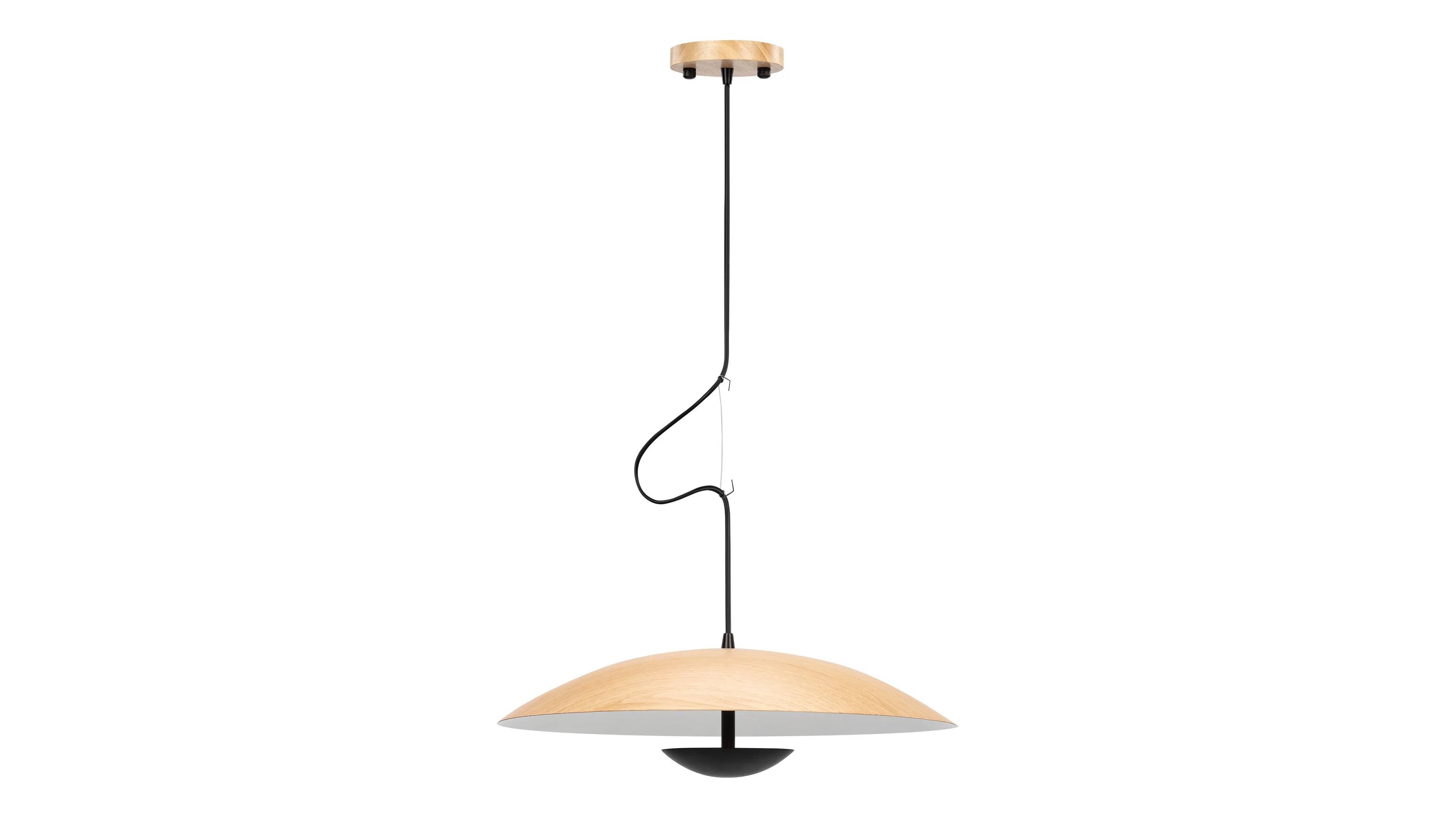 Camila - Camila Pendant Light, Natural Wood