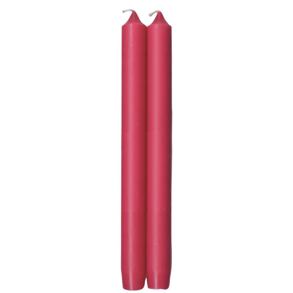 Caspari Tapered Candles in Fuchsia – 10inch – 2pk
