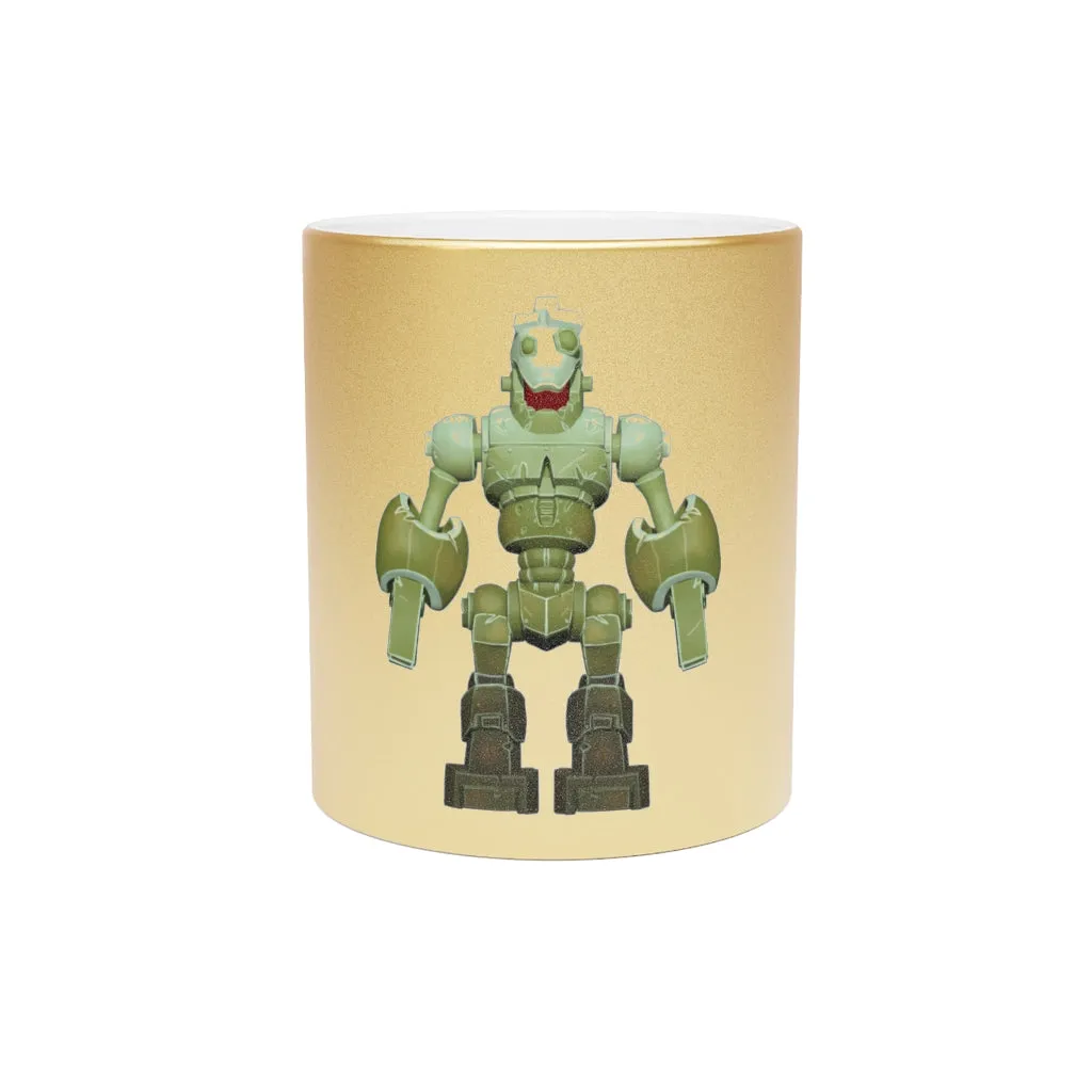 CG Robot Metallic Mug (Silver / Gold)