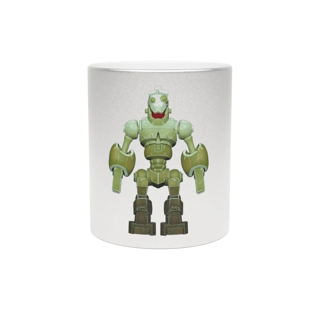 CG Robot Metallic Mug (Silver / Gold)