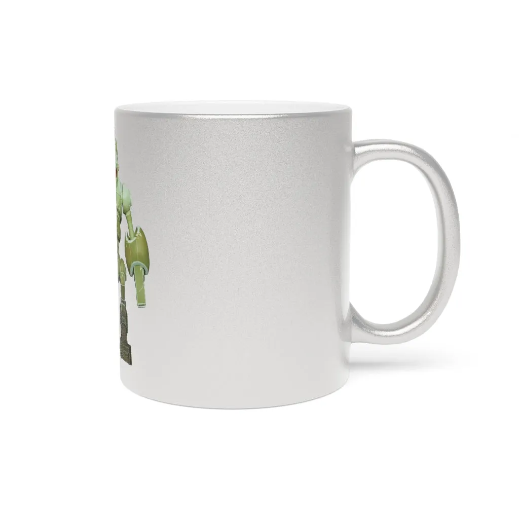 CG Robot Metallic Mug (Silver / Gold)