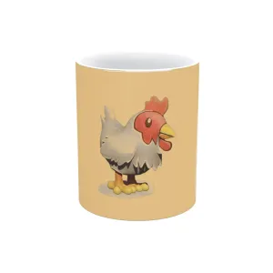 Chicken Metallic Mug (Silver / Gold)