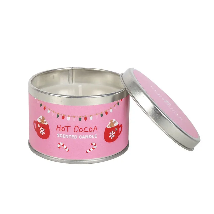 Christmas Snuggle Season Tin Candles