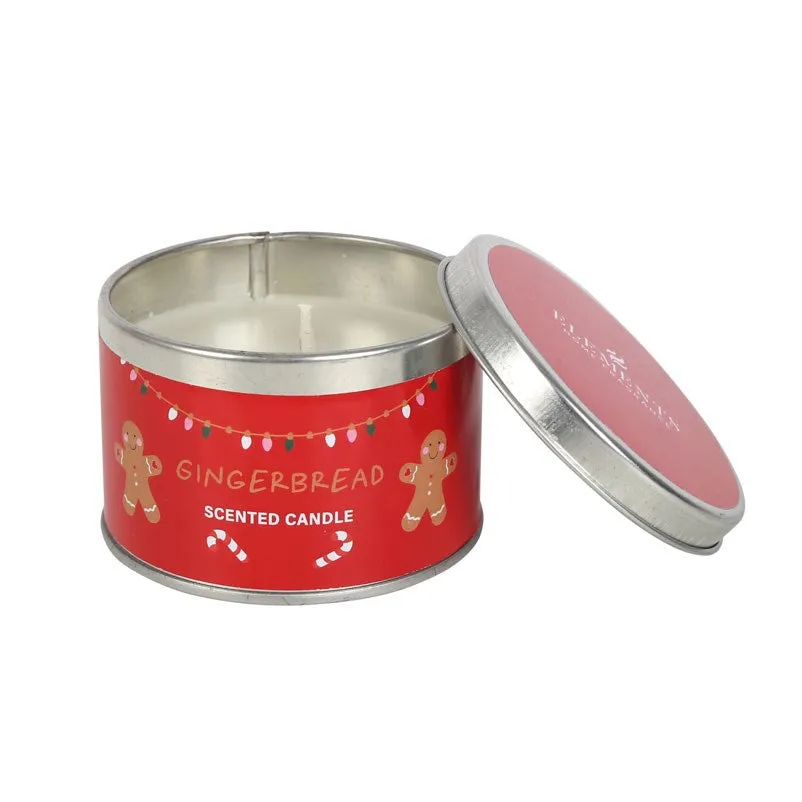 Christmas Snuggle Season Tin Candles