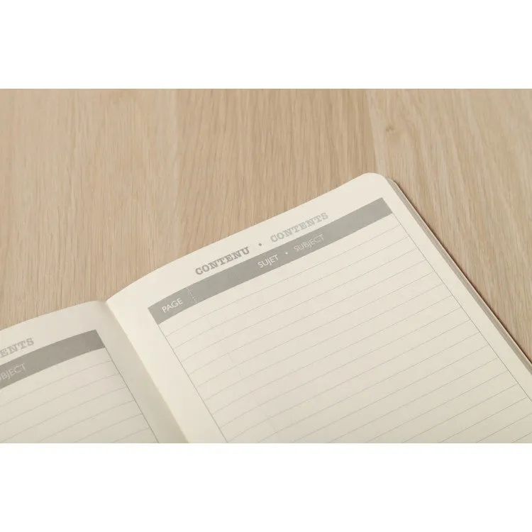 Clairefontaine "My Essential" Bound Paginated Notebook - 96 Dots Sheets - 6 x 8 1/4 - Green