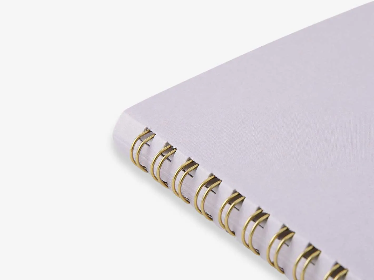 Color Dot Grid Ring Notebook Lilac