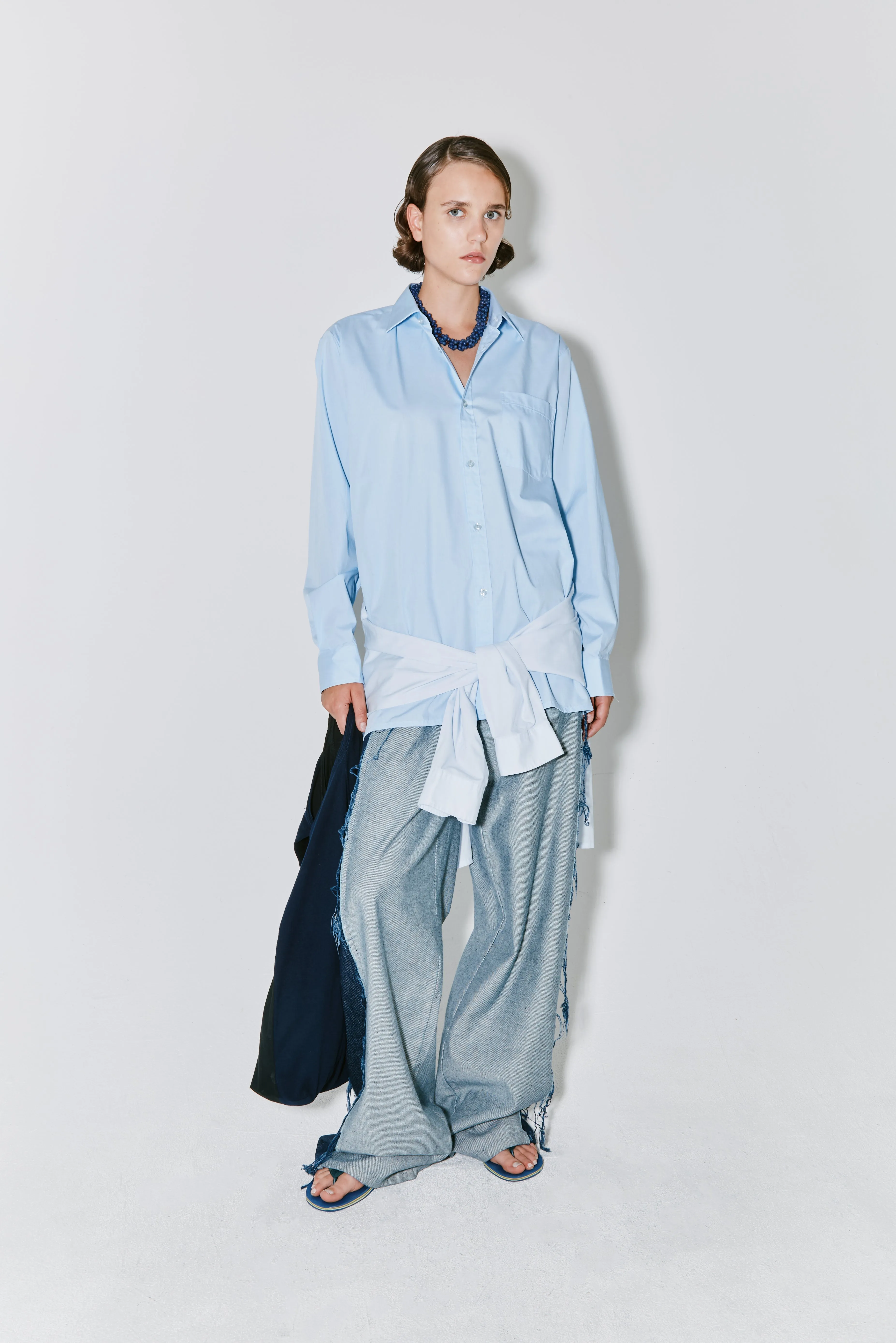 COX shirt stripes blue
