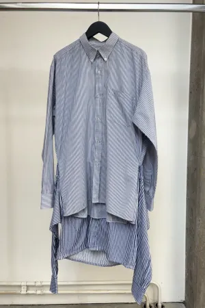 COX shirt stripes blue