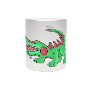 Crocodilas Metallic Mug (Silver / Gold)
