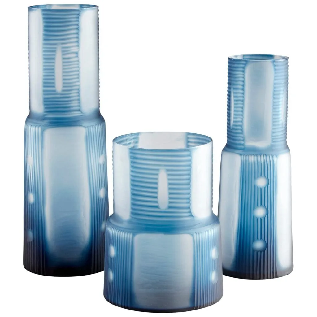 Cyan Design 11099 Olmsted Vase - Blue - Small