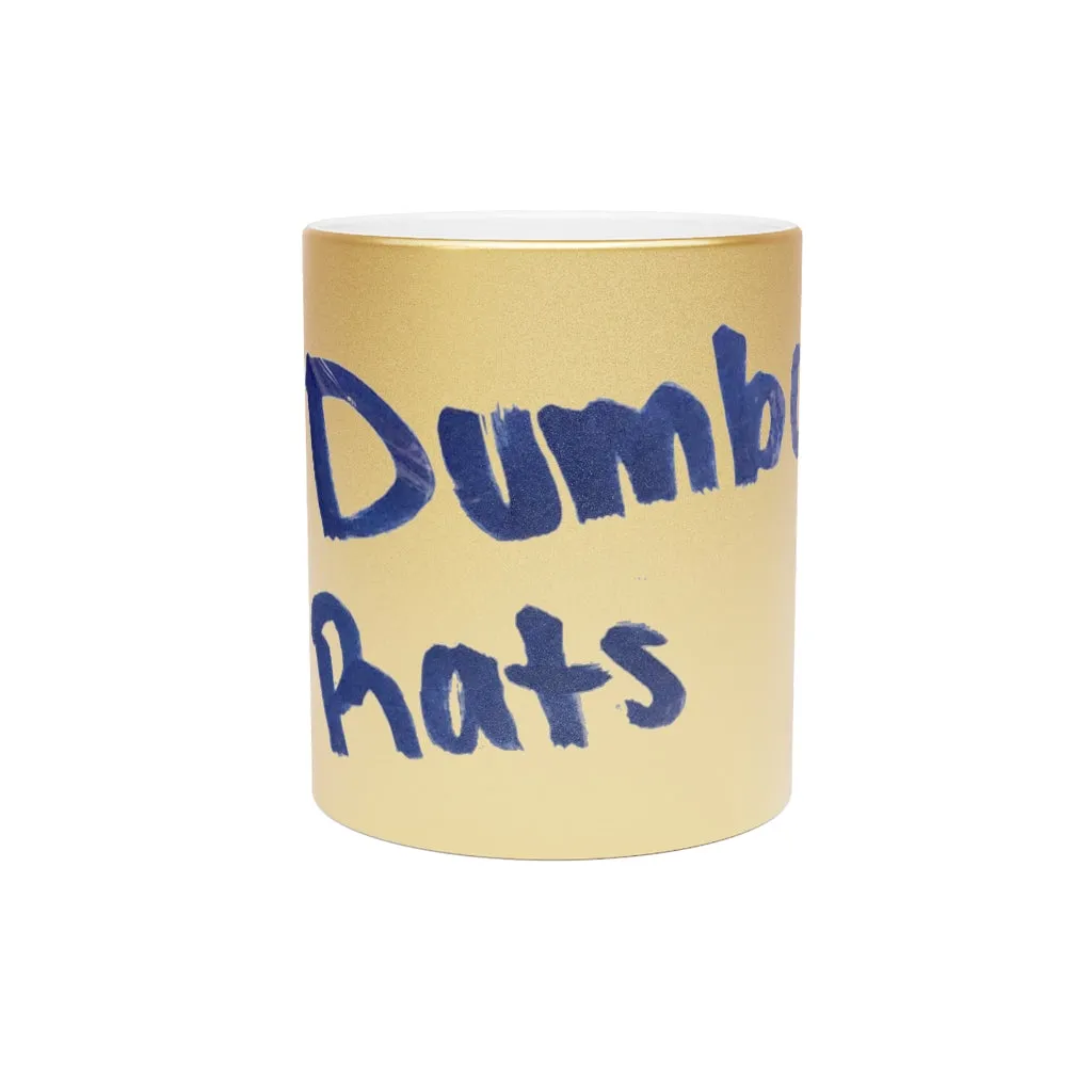 Dumbo Rats Metallic Mug (Silver\Gold)