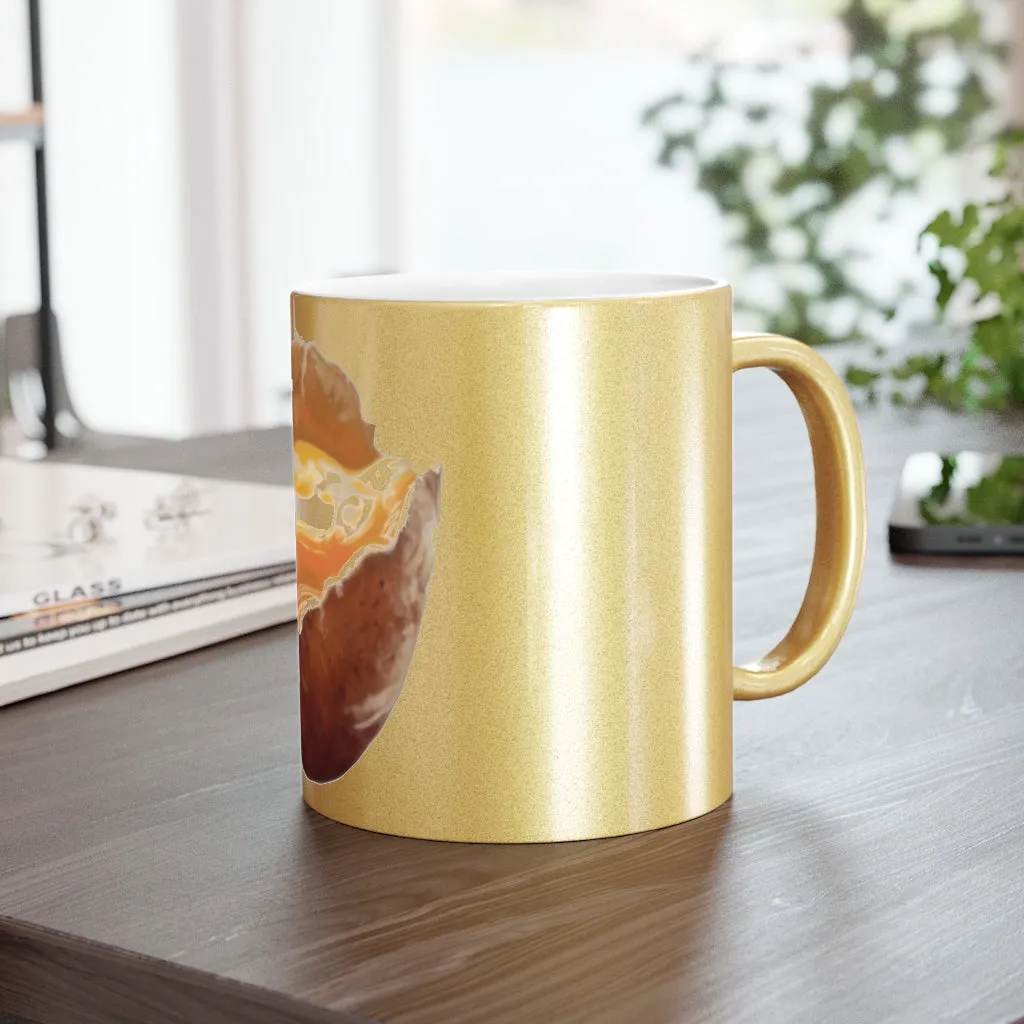 Egg Metallic Mug (Silver / Gold)